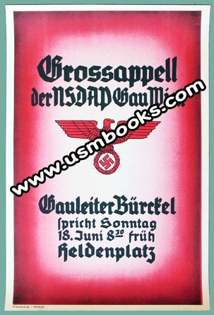 Grossappell der NSDAP Gau Wien, Gauleiter Buerckel
