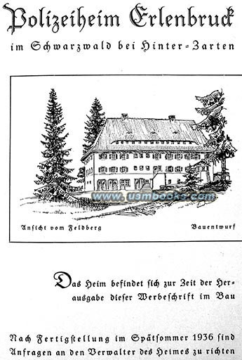 1936 Polizeiheim Erlenbruck Schwarzwald