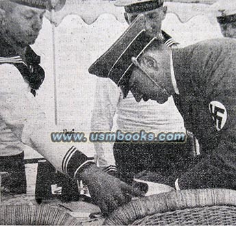 Hitler and Kriegsmarine sailors