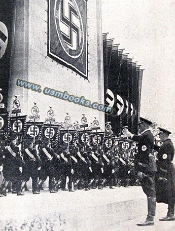 SS review at the Nazi Party Days
