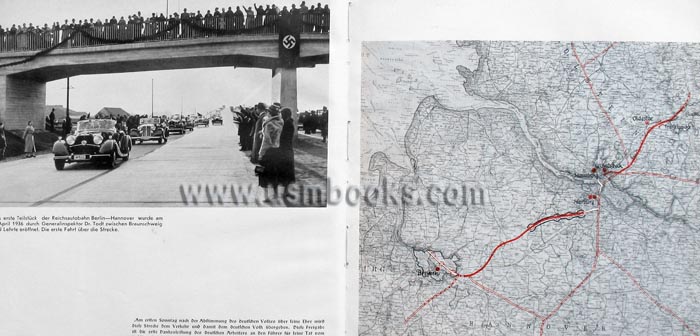 Nazi freeway maps
