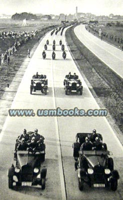 Wehrmacht on the freeway