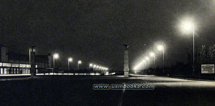 Reichsautobahn at night