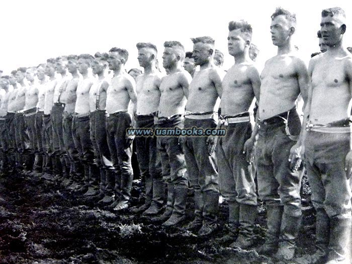RAD men, Aryan Germans