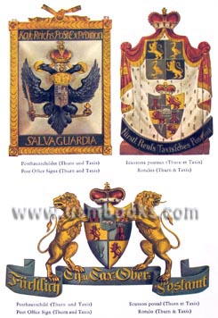 royal German postal service coat of arms