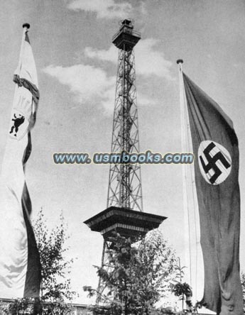Nazi swastika banner