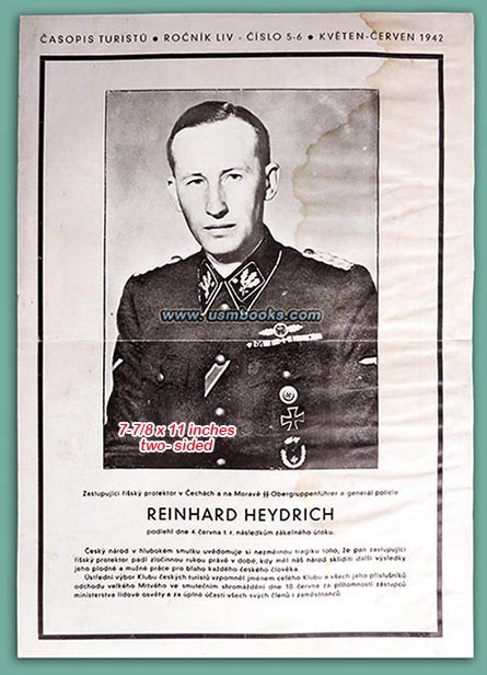 SS-Obergruppenfuehrer Heydrich assassination