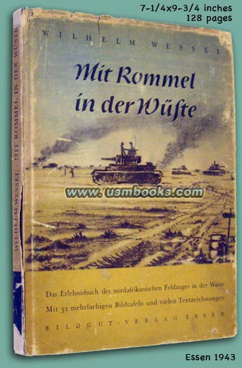 Mit Rommel in der Wüste (With Rommel in the Desert) by Wilhelm Wessel