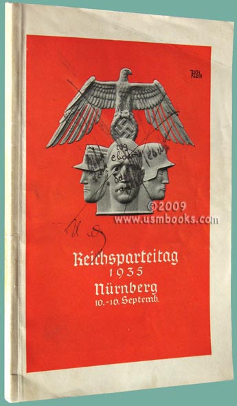 1935 Nazi Party Days Nuremberg