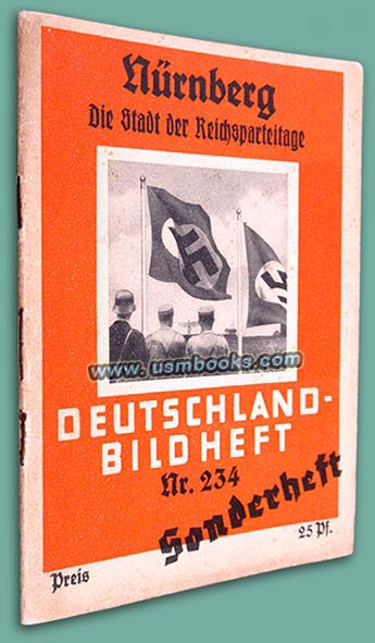 Deutschland Bildheft, Nr. 234 Nuernberg die Stadt der Reichsparteitage