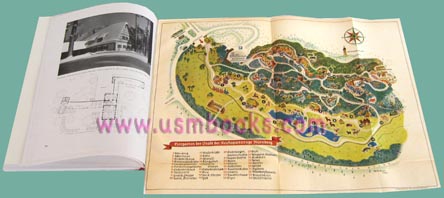 Nazi fold-out map
