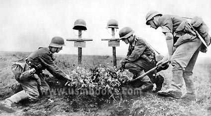 Nazi soldier grave