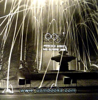 Das Olympia Jahr starts in Munich - New Years Eve 1935-36