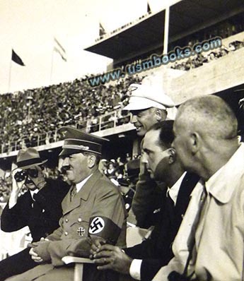 Adolf Hitler at the Olympic Games in Berlin