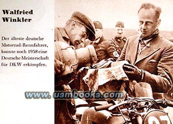 Walfried Winkler, DKW motorcycle