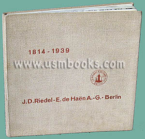 J.D. Riedel - E. de Haën AG Nazi Book