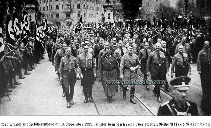 9 NOVEMBER 1933 NAZI PUTSCH COMMEMORATION