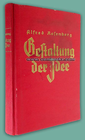 Gestaltung der Idee, Rosenberg 1939 edition