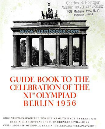 official Guide Book to the Celebration of the XIth Olympiad in Berlin 1936