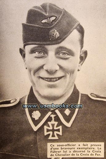 Waffen-SS man with Knights Cross