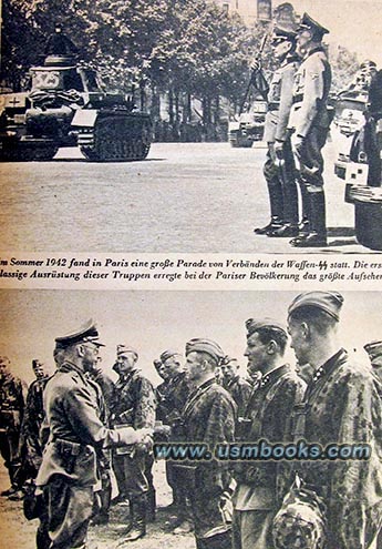 1942 Waffen-SS parade Paris