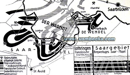 Nazi map Saarland