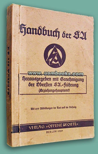 Handbuch der SA, 1939