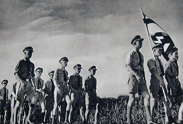 Nazi uniforms & SS flag