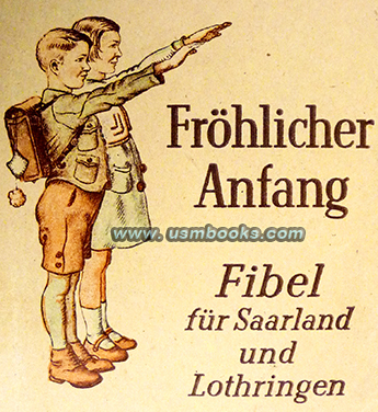 Hitler Salute by German schoolchildren