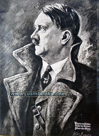 Hitler painting Willy Exner