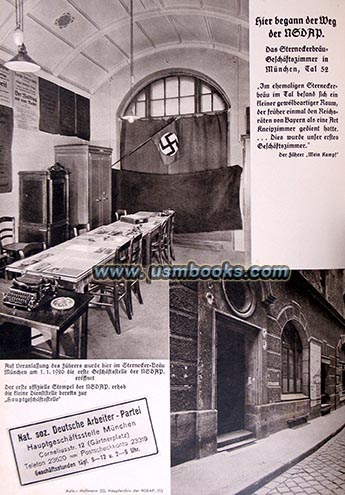 NSDAP office Tal 54 Munich