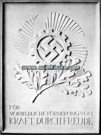 KdF cogged wheel and swastika logo