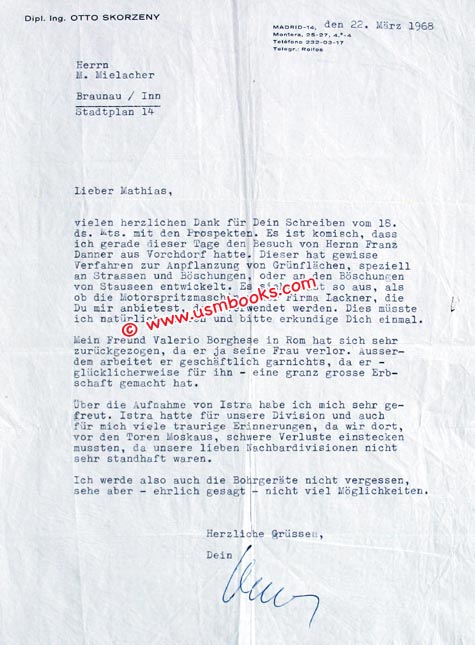 Adolf Hitler Letter