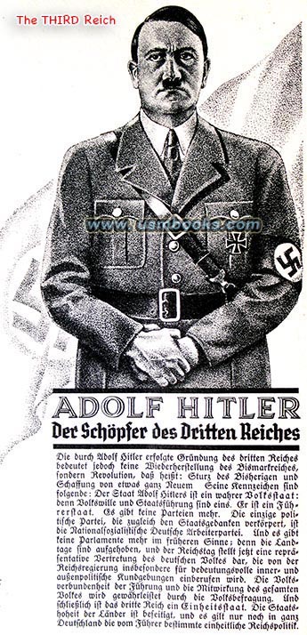 Adolf Hitler, the creator of the Third Reich