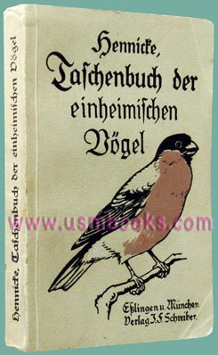 Illustrated Nazi bird book