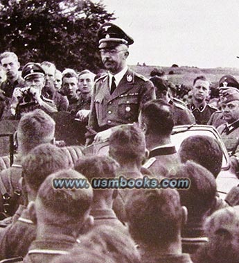 Reichsführer-SS Heinrich Himmler visits his SS men