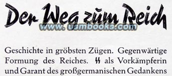 SS als Vorkämpferin und Garant des großgermanishen Gedankens