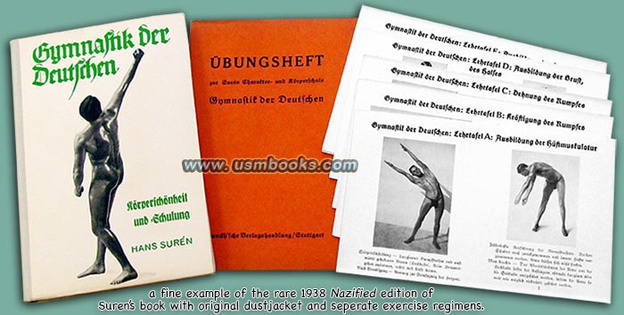 1938 Gymnastik der Deutschen, Körperschönheit und -Schulung, HANS SUREN