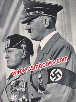 Il Duce, Benito Mussolini and Adolf Hitler