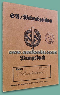 SA WEHRABZEICHEN UEBUNGSBUCH Thomas Schluderbacher