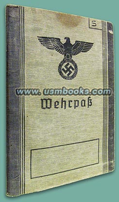 3. Reich Wehrpass Thomas Schluderbacher