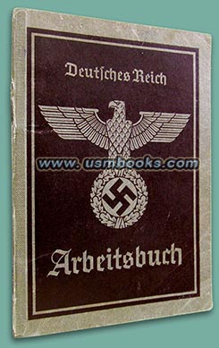 Nazi Arbeitsbuch Thomas Schluderbacher