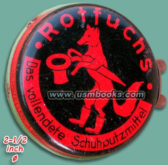 Rotfuchs Nazi shoe polish