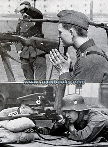 Nazi soldier target practice