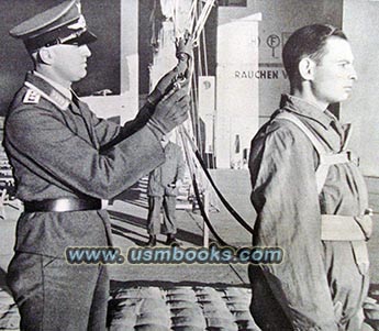 Nazi paratrooper training