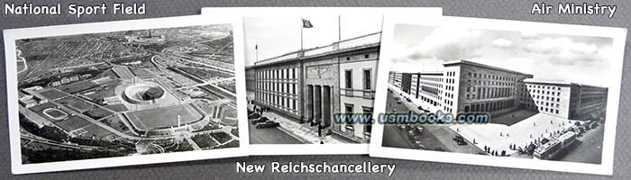 New Reichschancellery, 1936 Olympic Stadium, Nazi Air Ministry