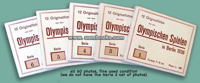 12 Originalfotos von den Olympischen Spielen in Berlin 1936