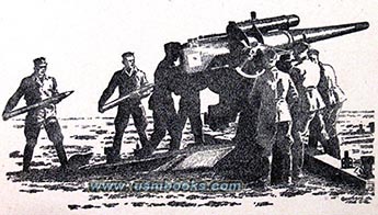 Nazi artillery gun