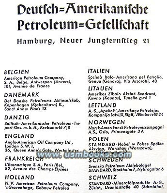 Deutsch-Amerikanische Petroleum Gesellschaft, DAPG