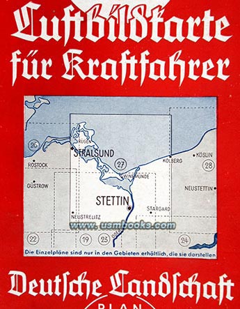 Nazi Esso map Vorpommern, Nazi Germany
